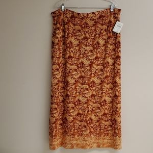 Coldwater Creek skirt, ankle length, 2x